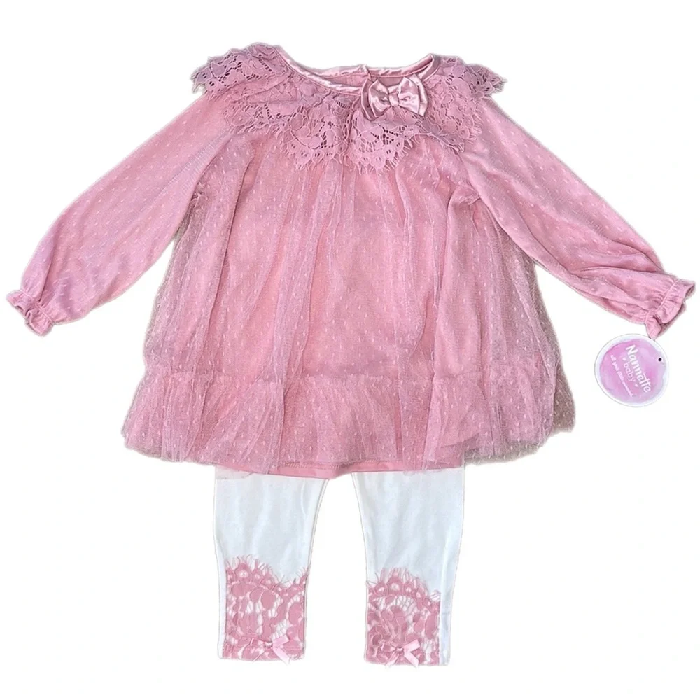 Nannette Baby Girl Two-Piece Set - Picture 1 of 11